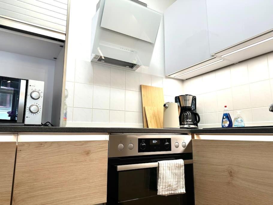 Modern Eingerichtete Wohnung Im Stadtzentrum Zittau Kostenloser Parkplatz Kültér fotó